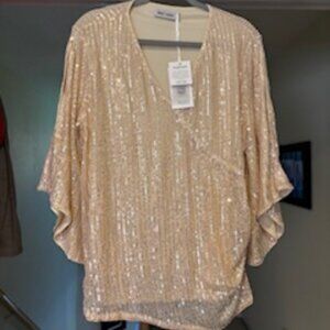 Grace Karin Sequin Top Size XL - NWT